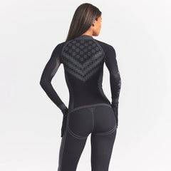 SKIMS FIRST LAYERS LEGGING | OBSIDIAN WINTER FAIR ISLE
