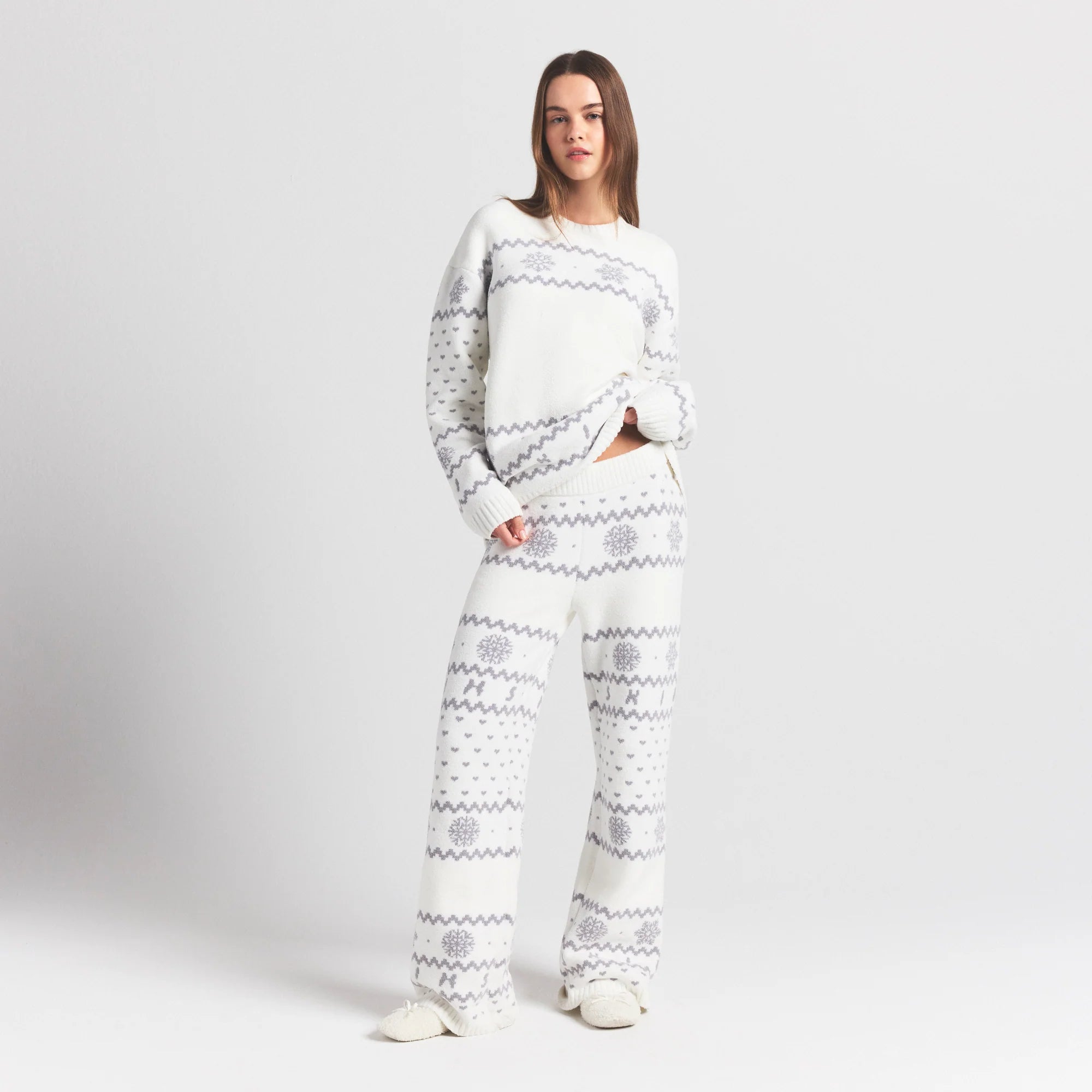 COZY LIGHT PANT | MARBLE HEART FAIR ISLE