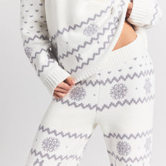 COZY LIGHT PANT | MARBLE HEART FAIR ISLE