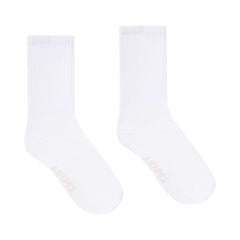 RIBBED CREW SOCK | SNOW