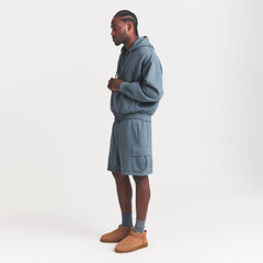 HEAVYWEIGHT FLEECE MENS CARGO SHORT | KYANITE