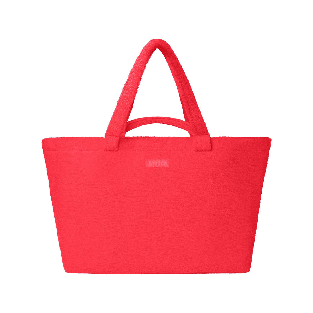 TERRY JUMBO TOTE | CARMINE