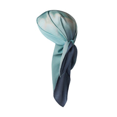 SKIMS ACCESSORIES HEADSCARF | CYAN FK OMBRE PRINT