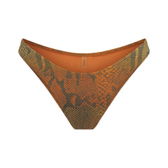 SIGNATURE SWIM TANGA BIKINI BOTTOM | FOREST OMBRE SNAKE