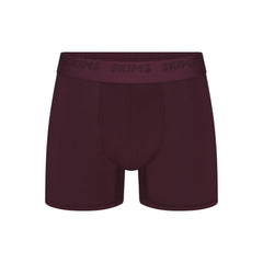 SKIMS STRETCH MENS 3" BOXER BRIEF | CURRANT