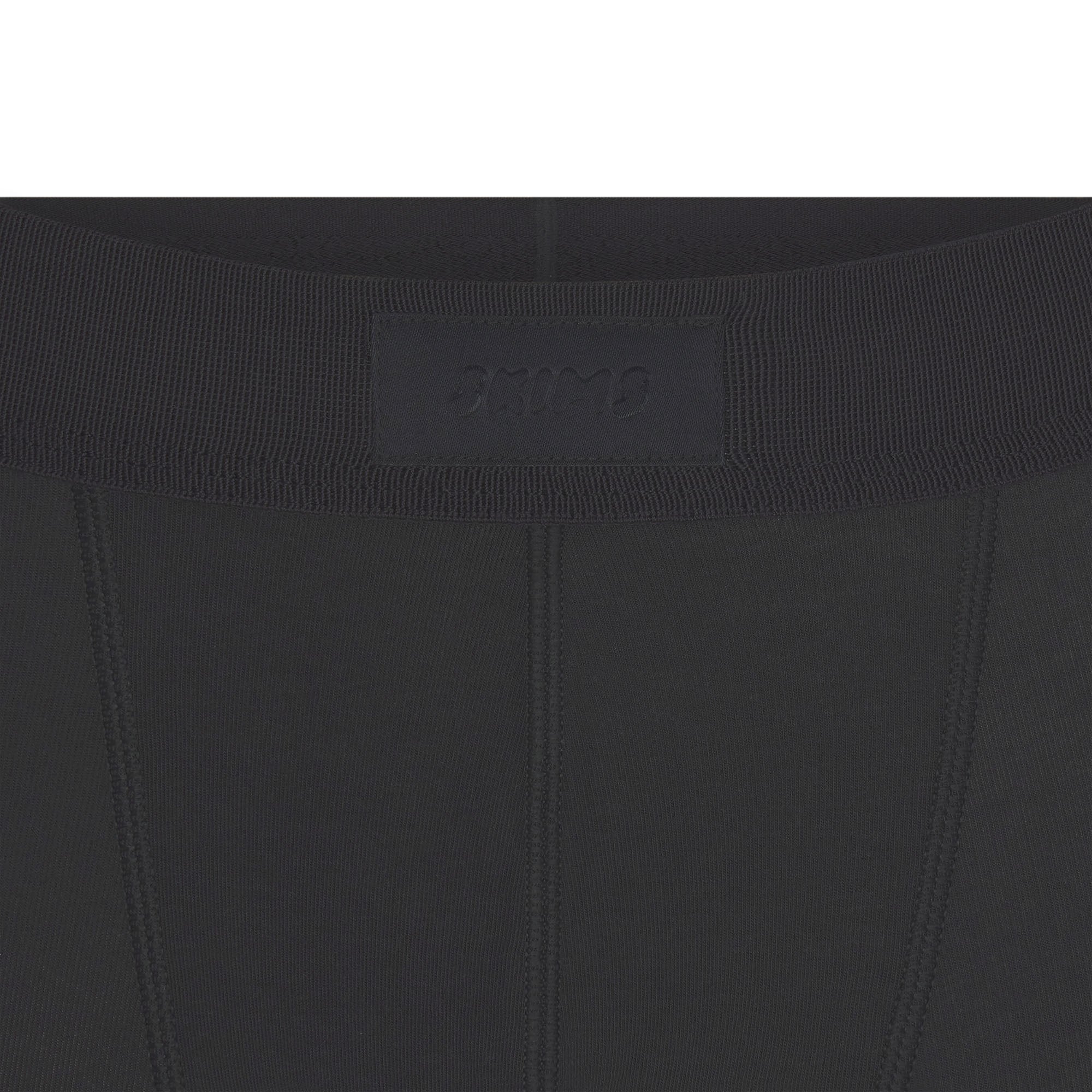 SKIMS COTTON MENS 3" BOXER BRIEF | ONYX