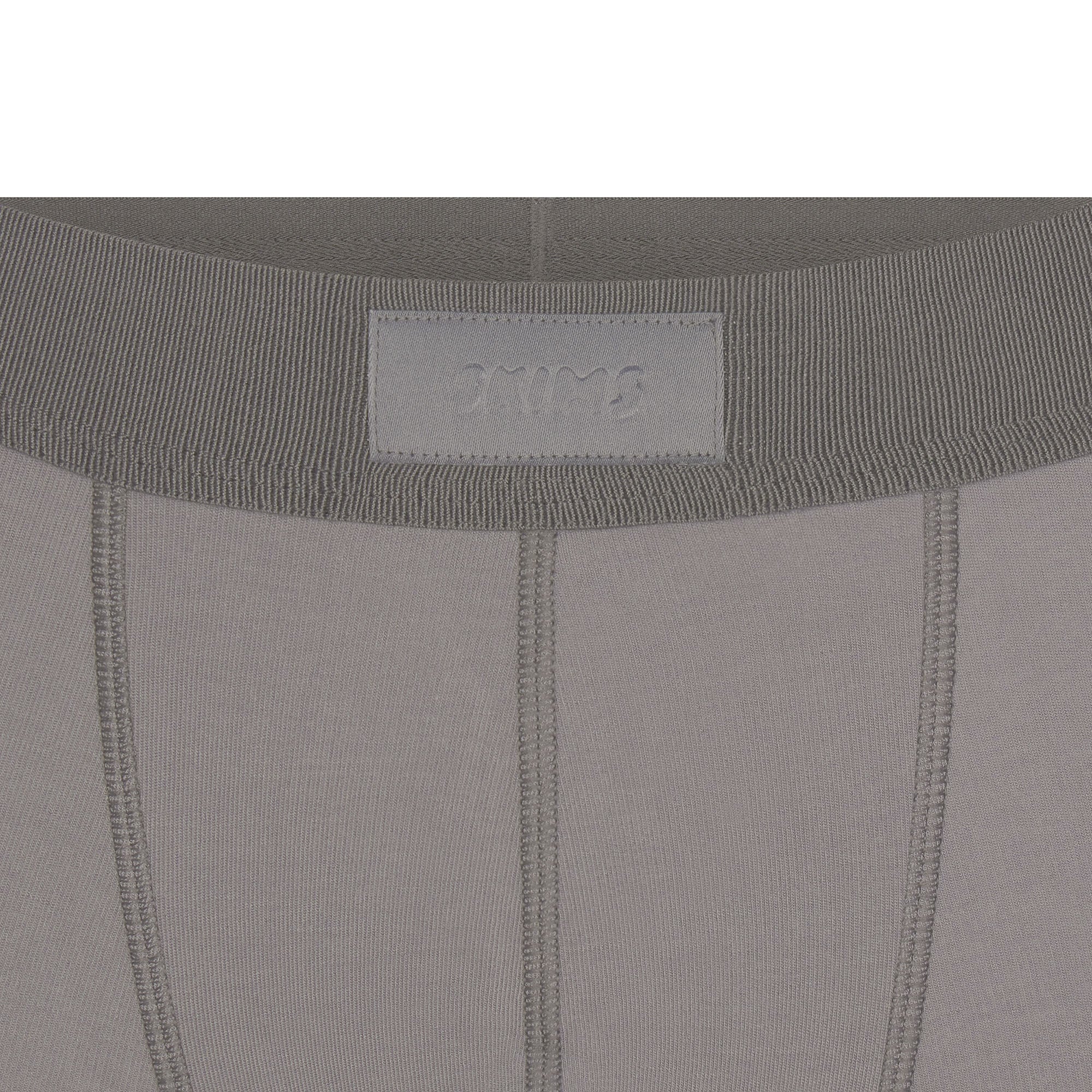 SKIMS COTTON MENS 3" BOXER BRIEF | WASHED GUNMETAL