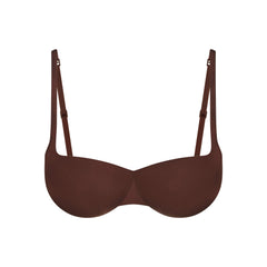 SKIMS ULTIMATE BALCONETTE PUSH-UP BRA | COCOA