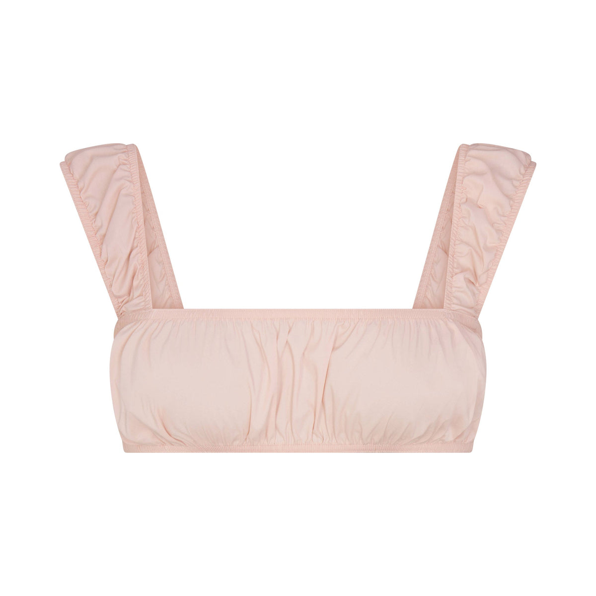 POPLIN APPAREL BRALETTE | DUSTY PINK