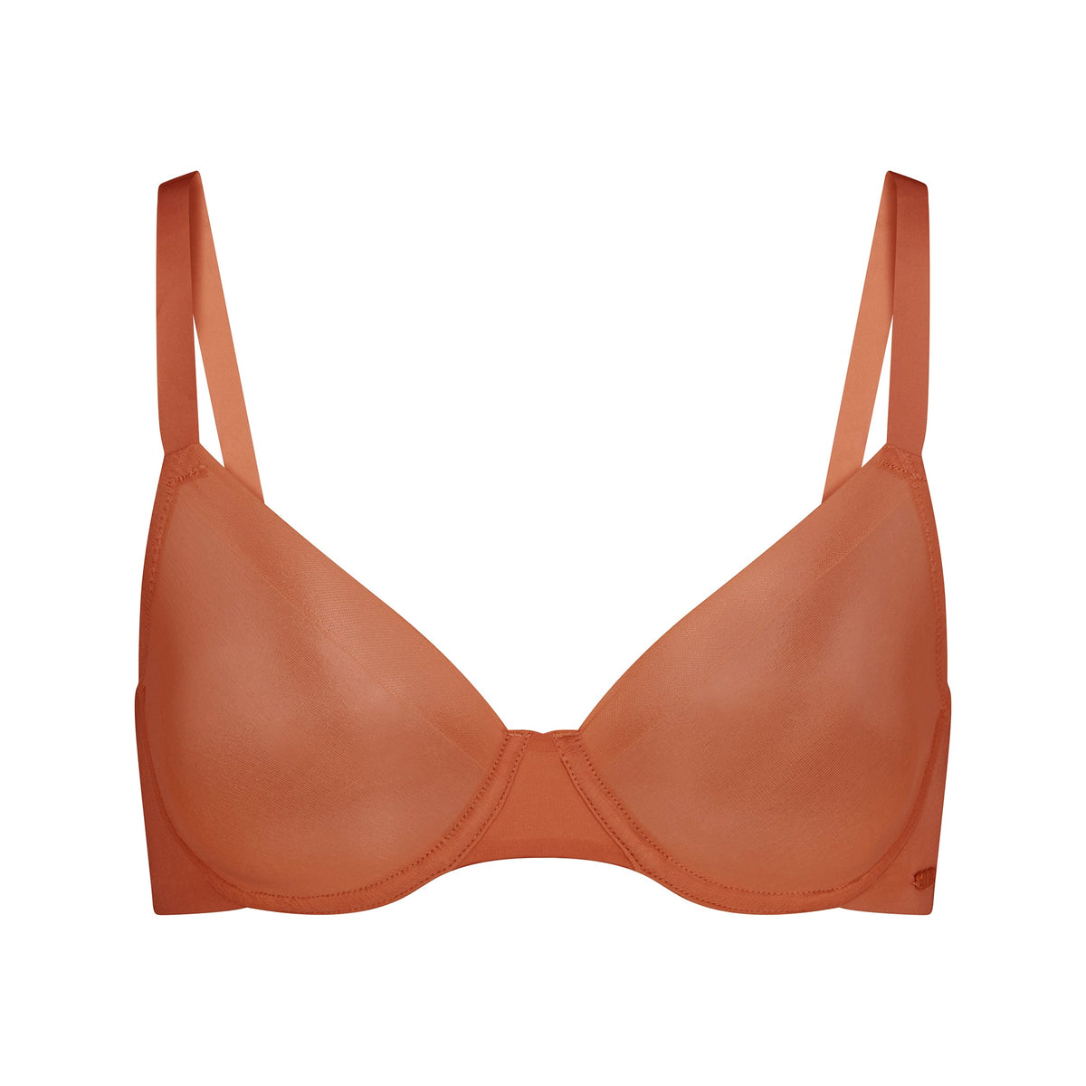 NO SHOW UNLINED DEMI BRA | BRONZE