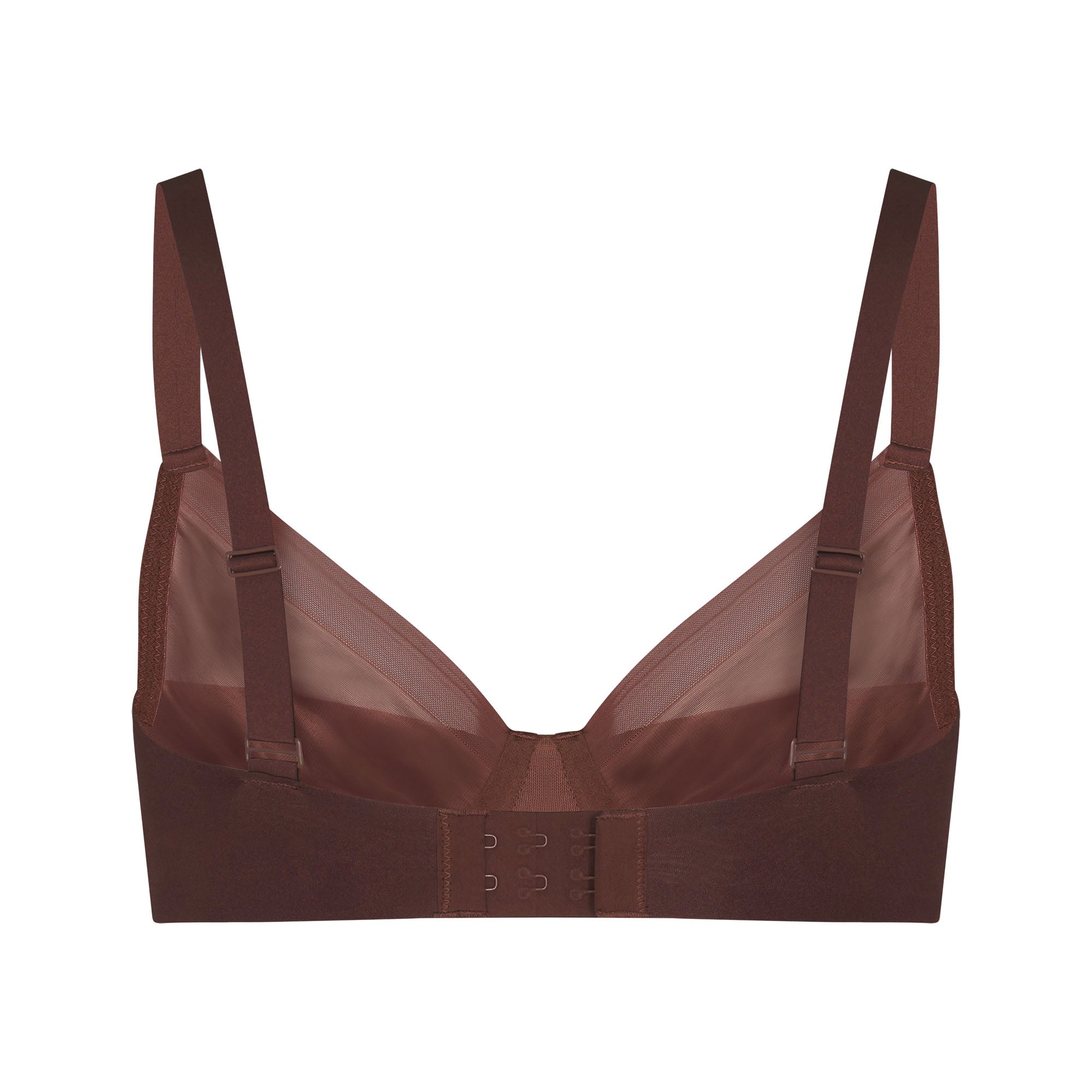 NO SHOW UNLINED DEMI BRA | COCOA