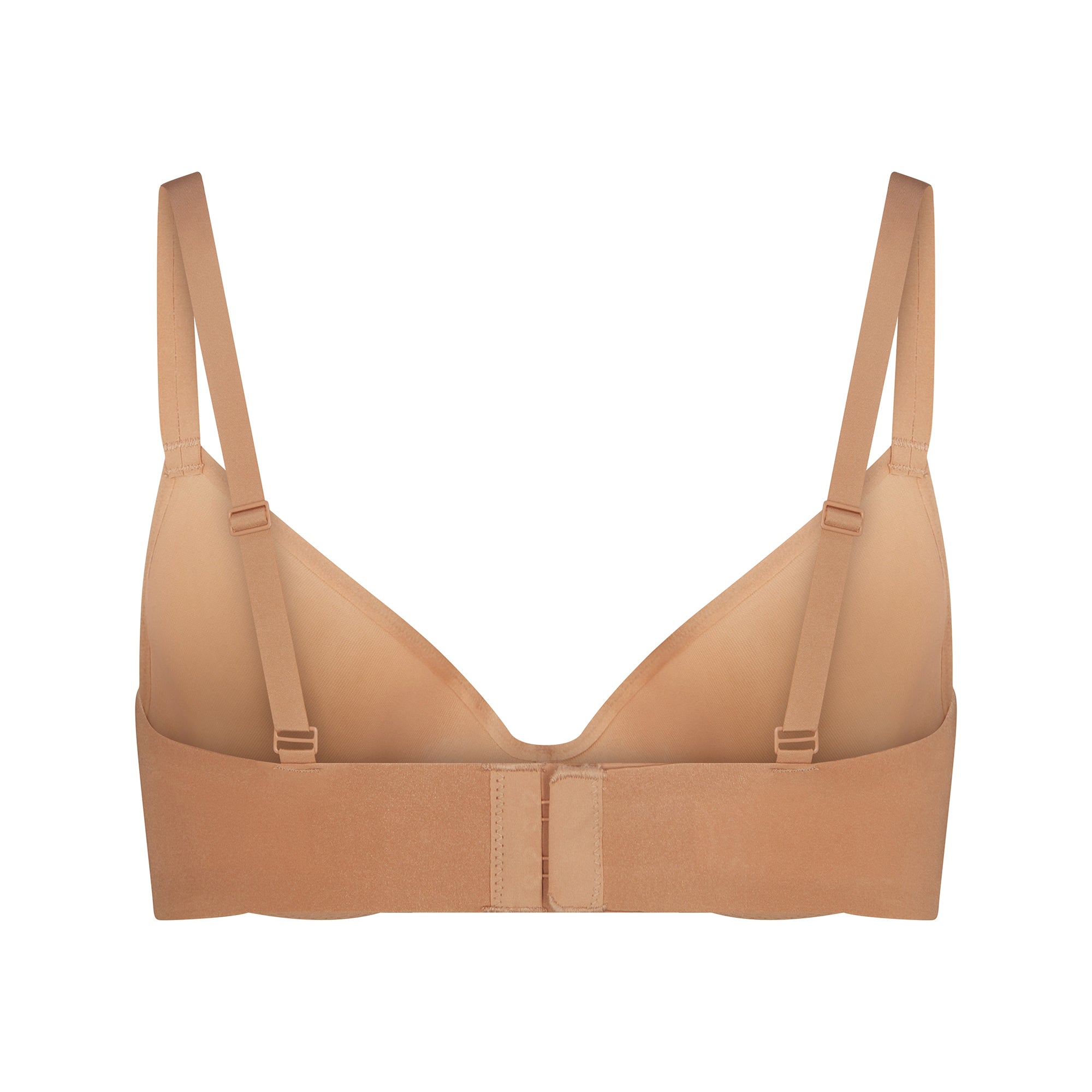 NO SHOW UNLINED DEMI BRA | OCHRE