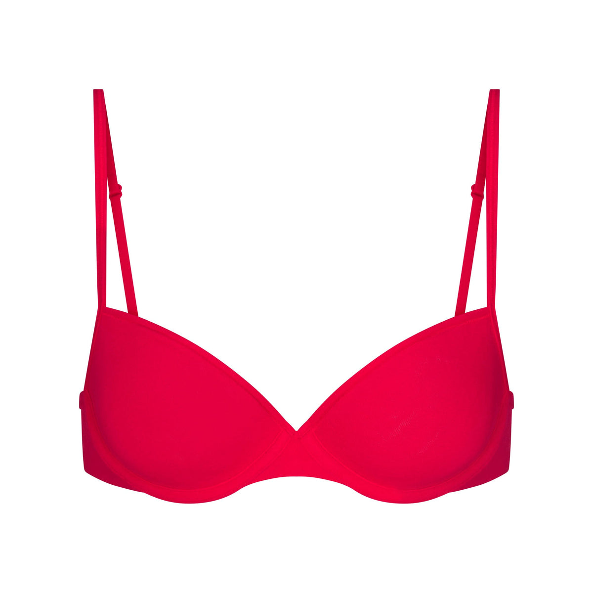 EVERYDAY COTTON T-SHIRT BRA | CARMINE