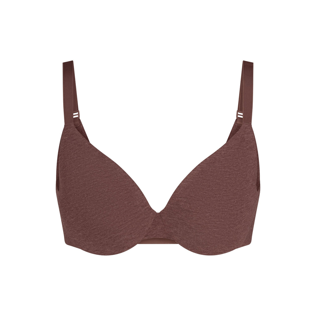 EVERYDAY COTTON FULL COVERAGE BRA | COCOA HEATHER