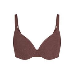 EVERYDAY COTTON FULL COVERAGE BRA | COCOA HEATHER