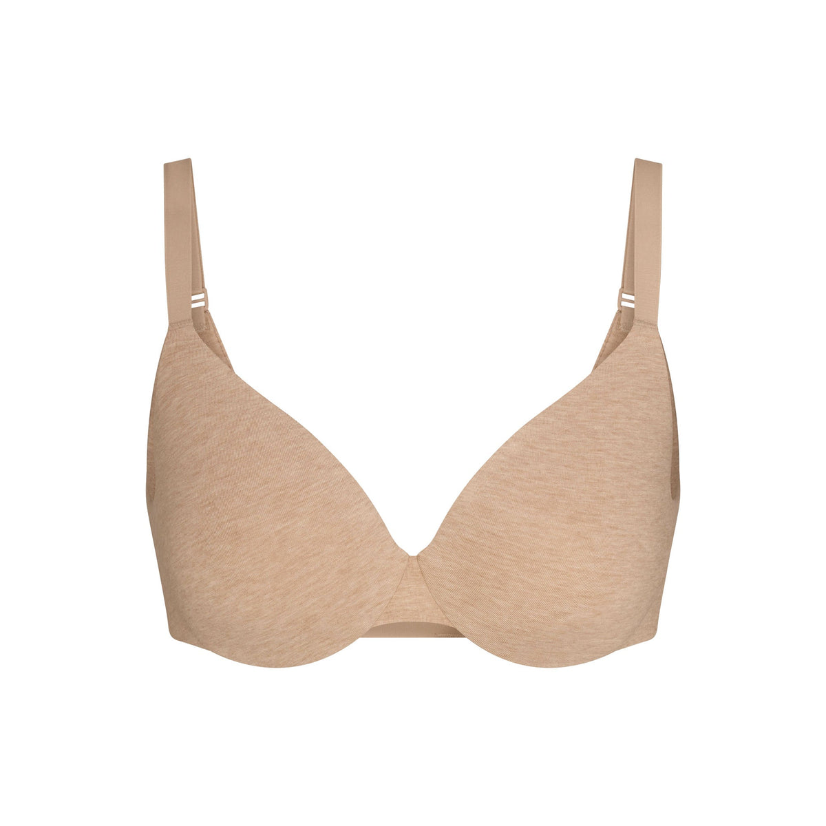 EVERYDAY COTTON FULL COVERAGE BRA | CLAY HEATHER