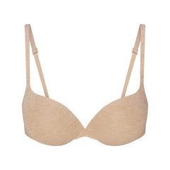 EVERYDAY COTTON ULTIMATE TEARDROP PUSH-UP BRA | CLAY HEATHER