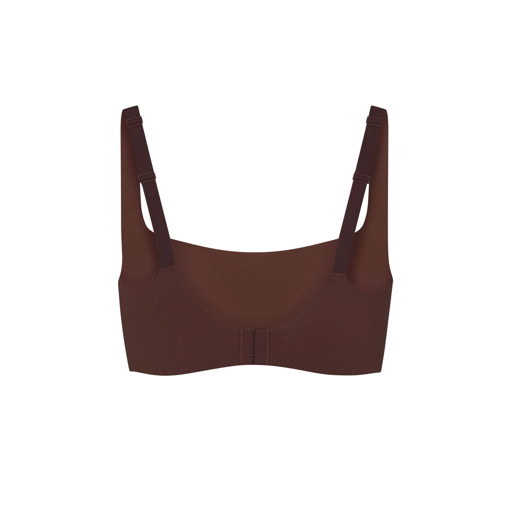 NAKED SCOOP BRALETTE | COCOA