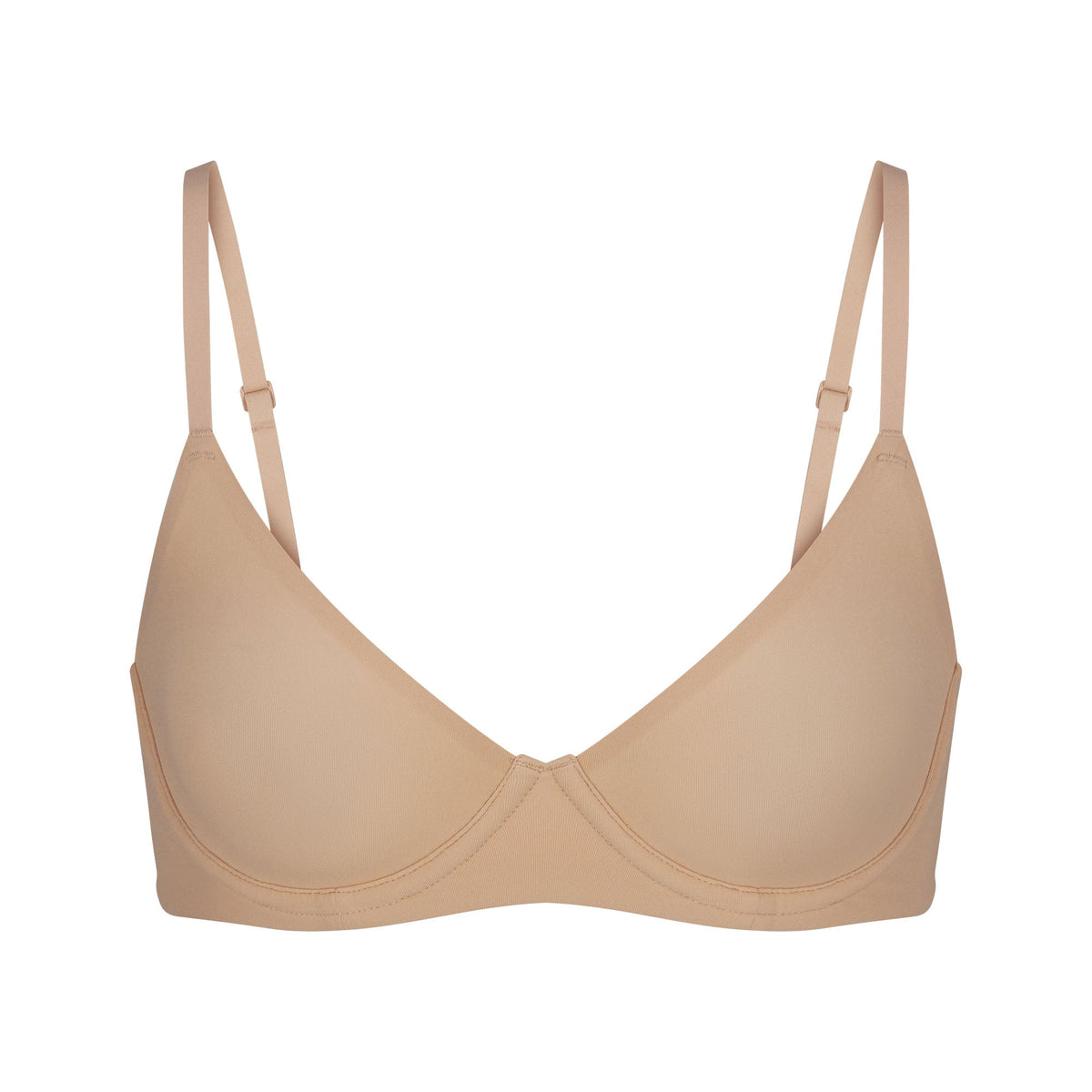 FITS EVERYBODY UNLINED DEMI BRA | CLAY
