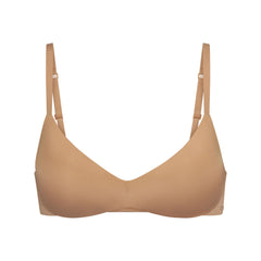 WIRELESS FORM PUSH-UP PLUNGE BRA | OCHRE