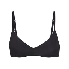 WIRELESS FORM PUSH-UP PLUNGE BRA | ONYX