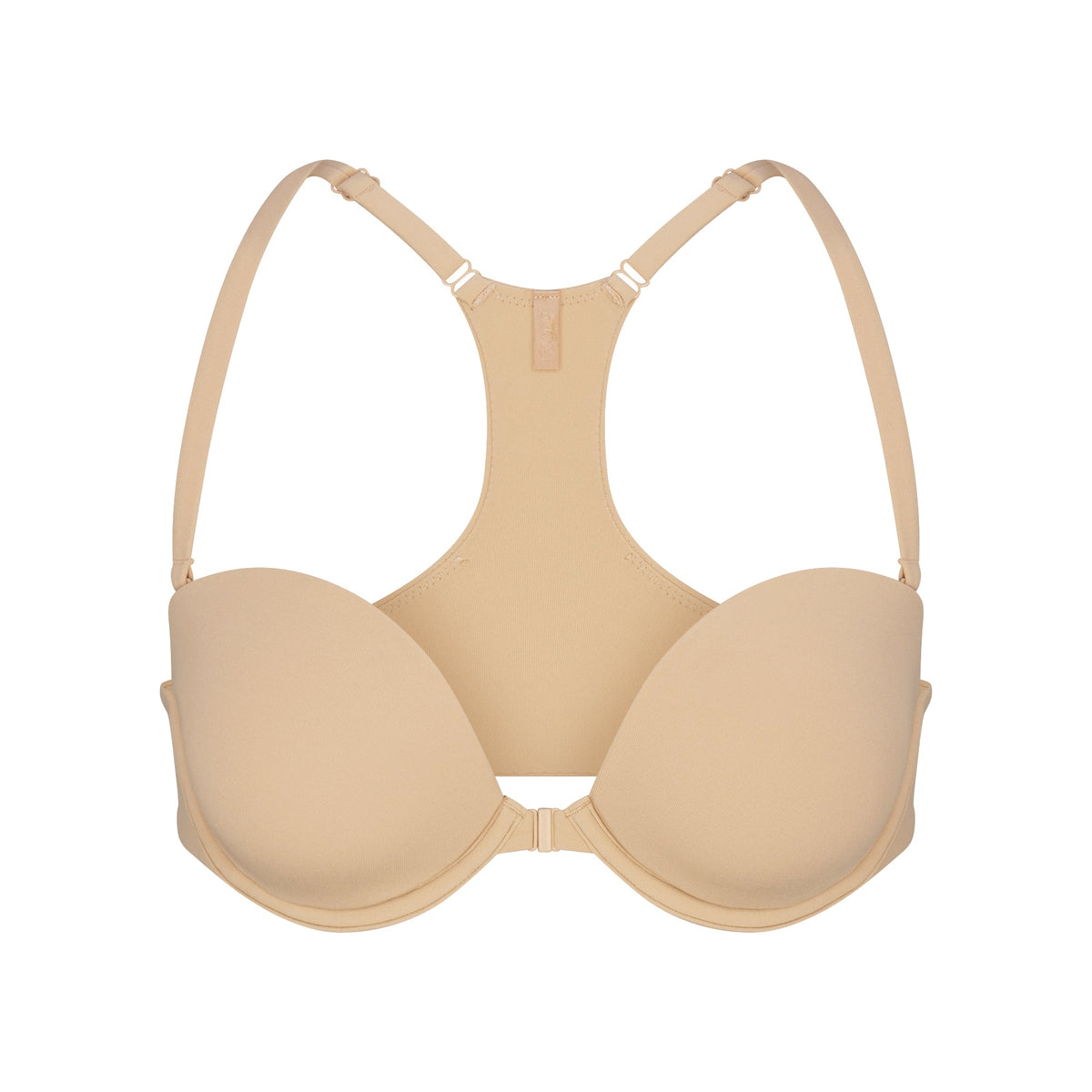 FITS EVERYBODY RACERBACK DEMI BRA | CLAY