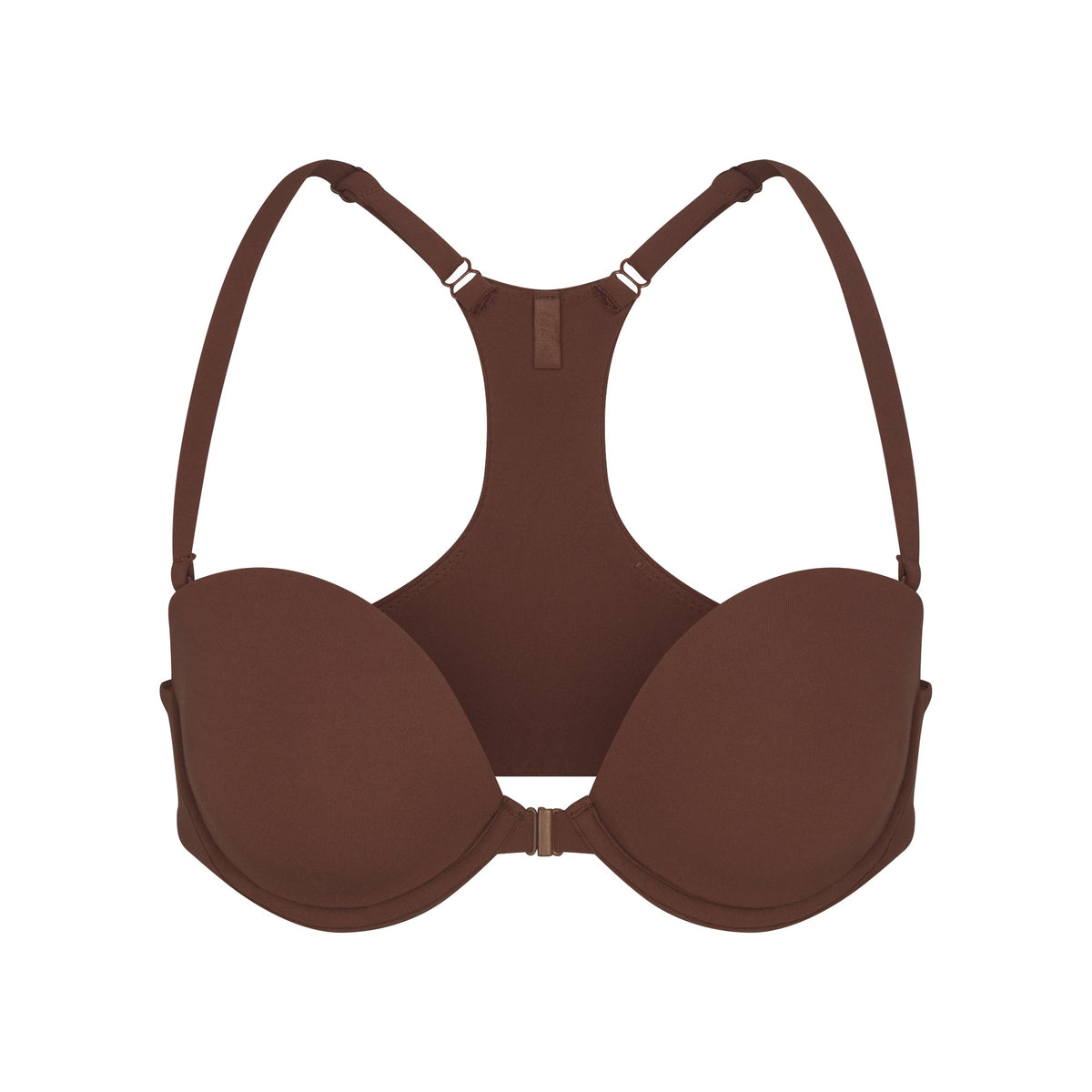 FITS EVERYBODY RACERBACK DEMI BRA | COCOA