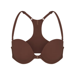 FITS EVERYBODY RACERBACK DEMI BRA | COCOA