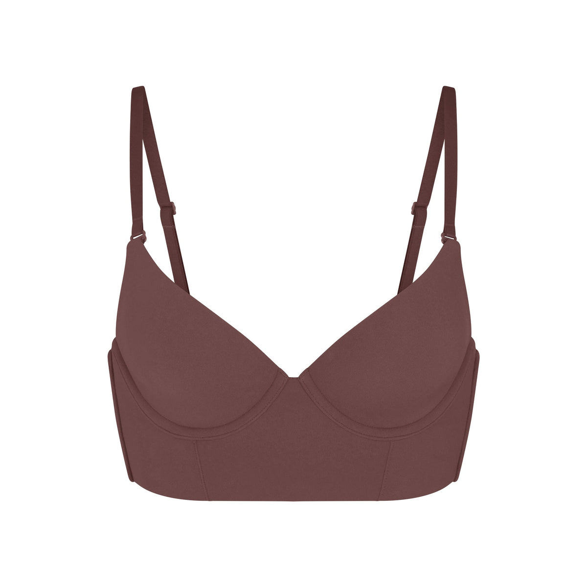 FITS EVERYBODY LOW BACK LONGLINE BRA | COCOA