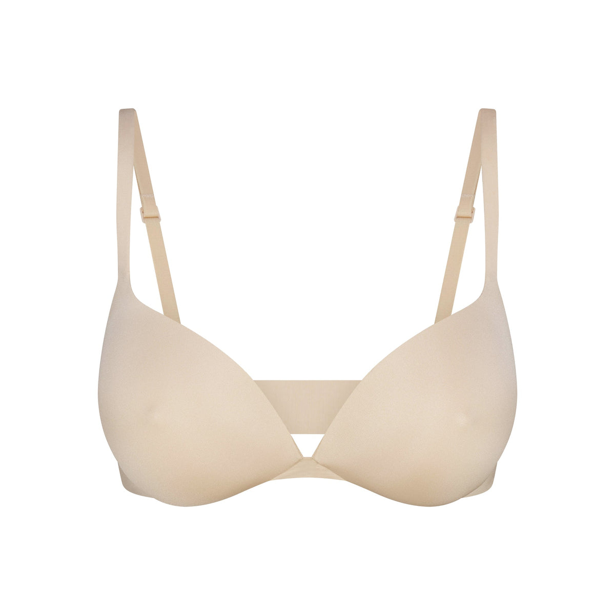 SKIMS ULTIMATE NIPPLE WIRELESS PUSH-UP BRA | SAND