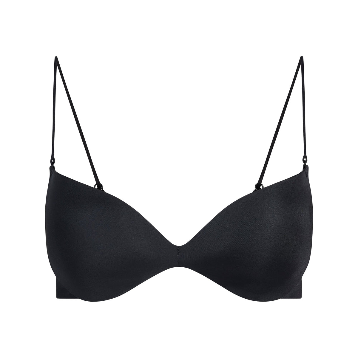 WIRELESS FORM MICRO STRAP PLUNGE BRA | ONYX