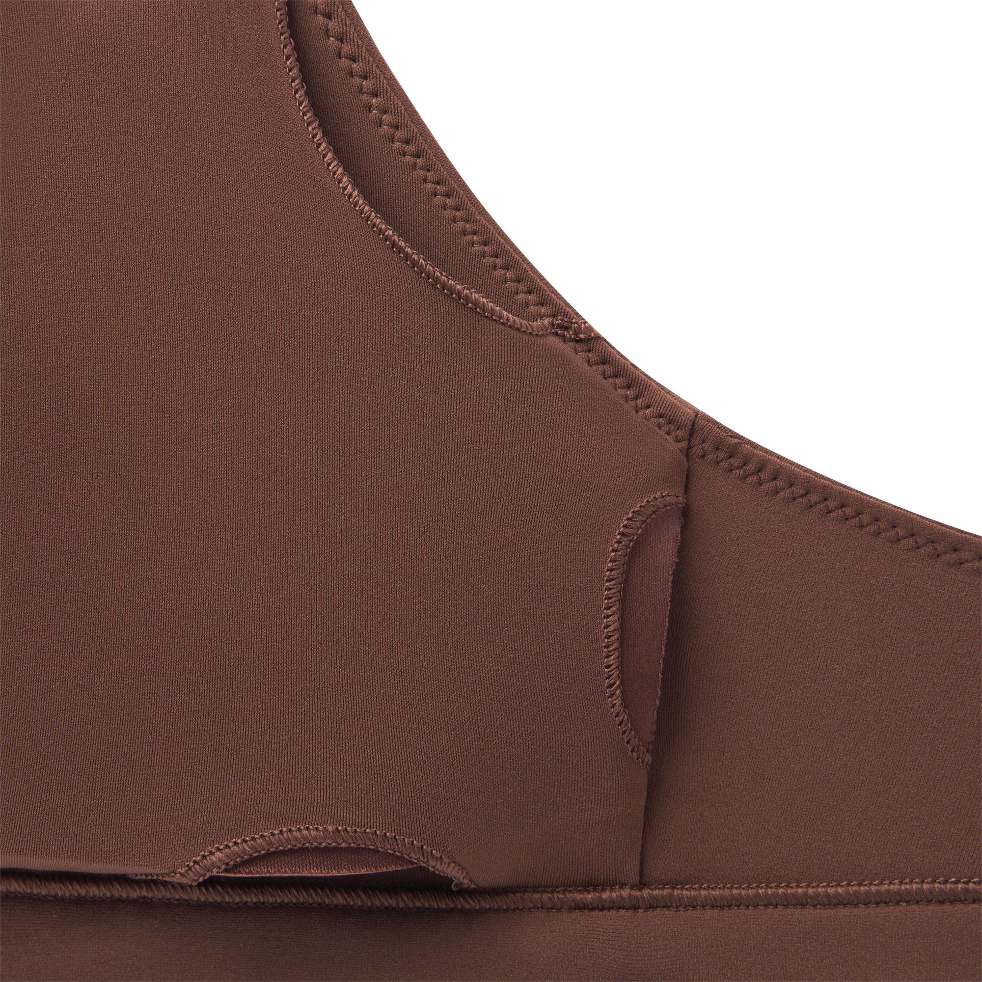 FITS EVERYBODY MASTECTOMY SCOOP BRALETTE | COCOA