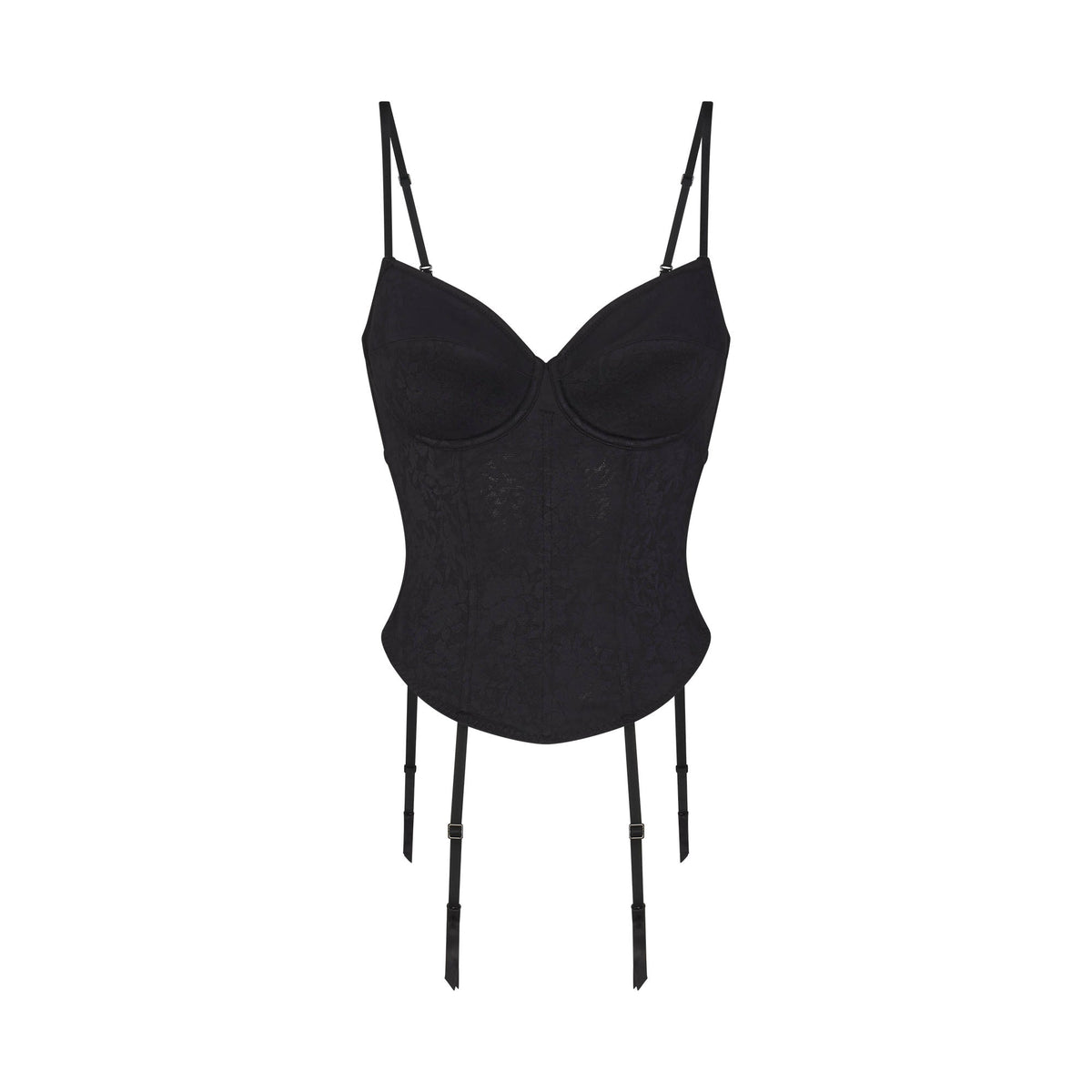 LACE SHAPEWEAR CORSET | ONYX