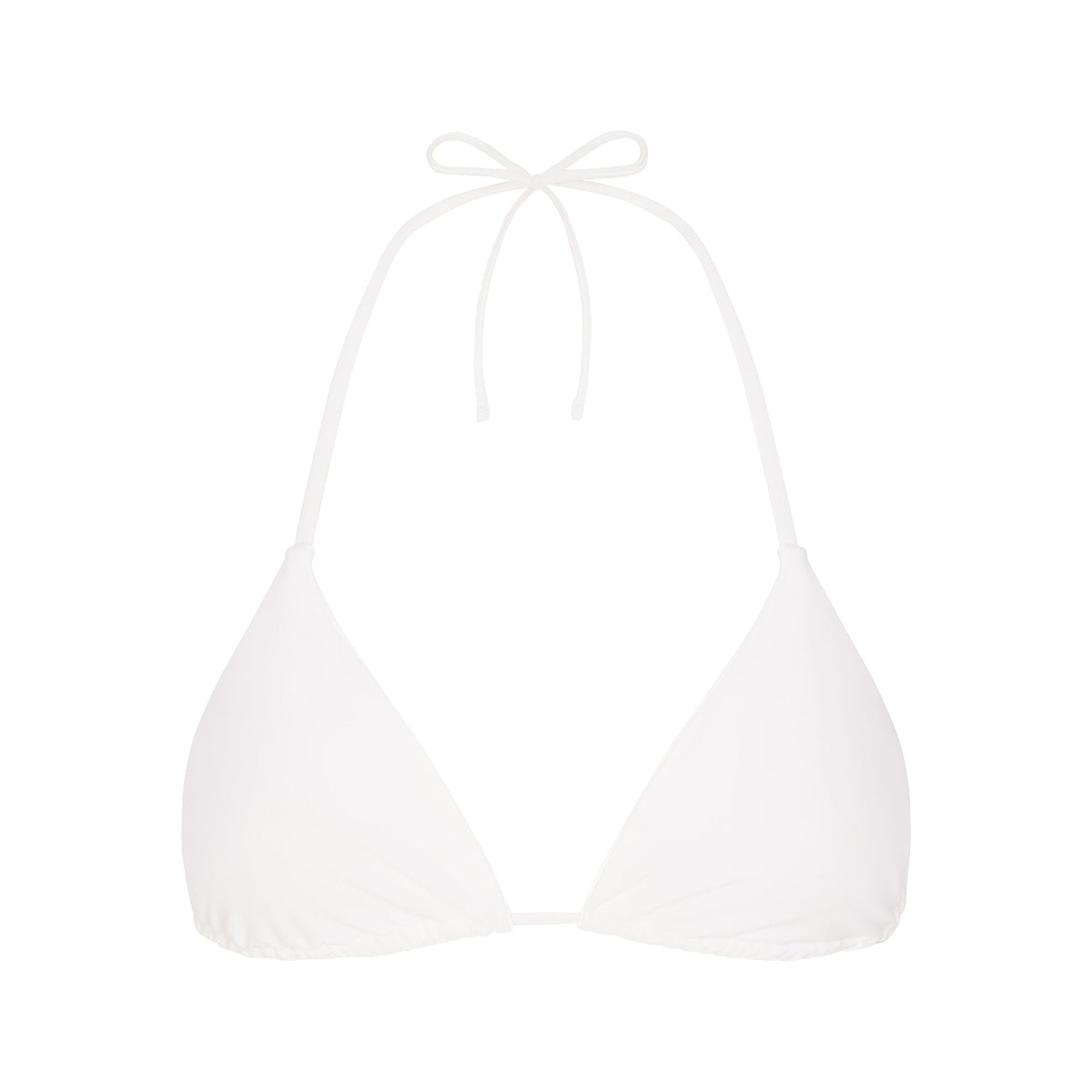 SIGNATURE SWIM TRIANGLE BIKINI TOP | SNOW