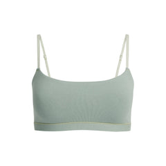 COTTON JERSEY SCOOP BRALETTE | MINERAL