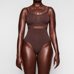 SEAMLESS SCULPT BRALETTE | COCOA