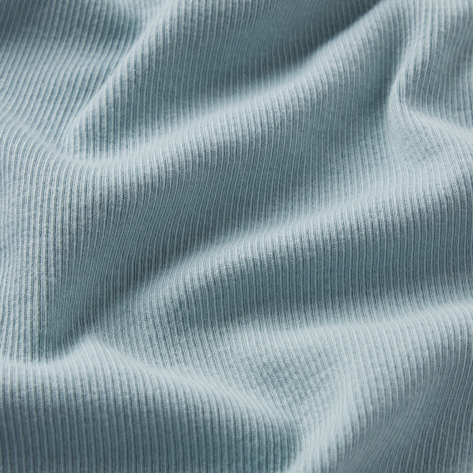 SKIMS COTTON MENS CLASSIC LONG SLEEVE T-SHIRT | SKY