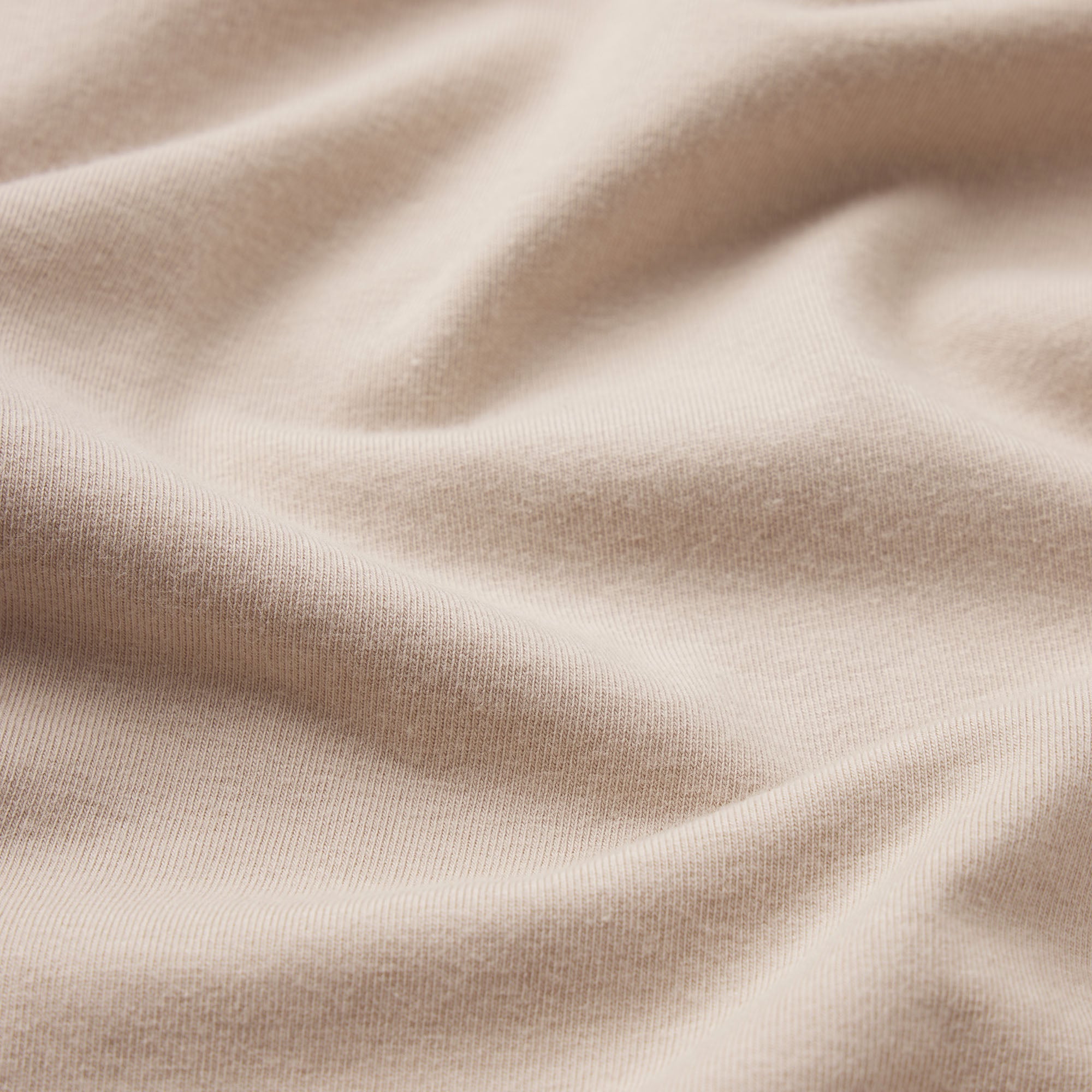 COTTON RIB LOOSE BOXER | STONE