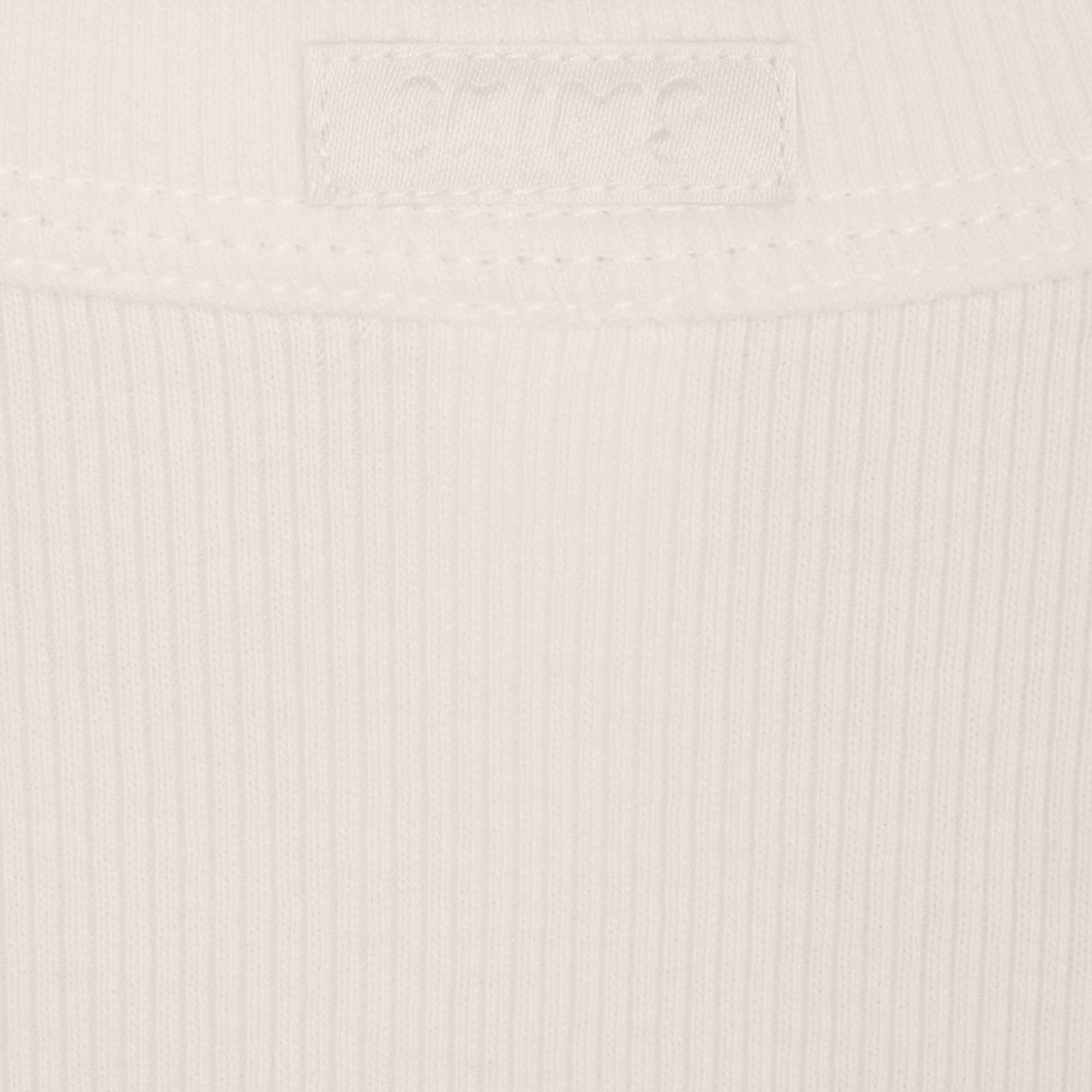 COTTON RIB SCOOP NECK TANK | MARBLE