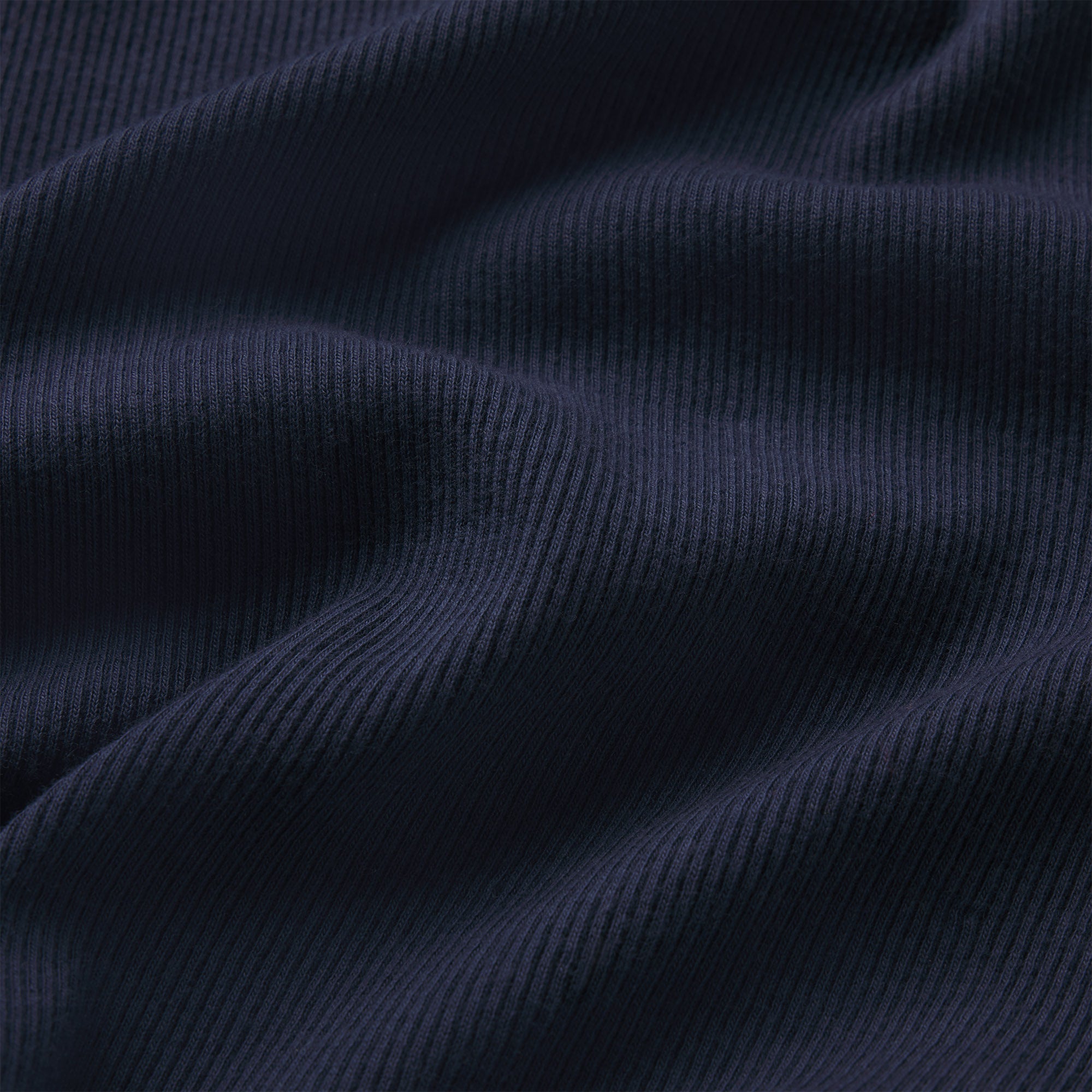 COTTON RIB TANK MIDI DRESS | NAVY