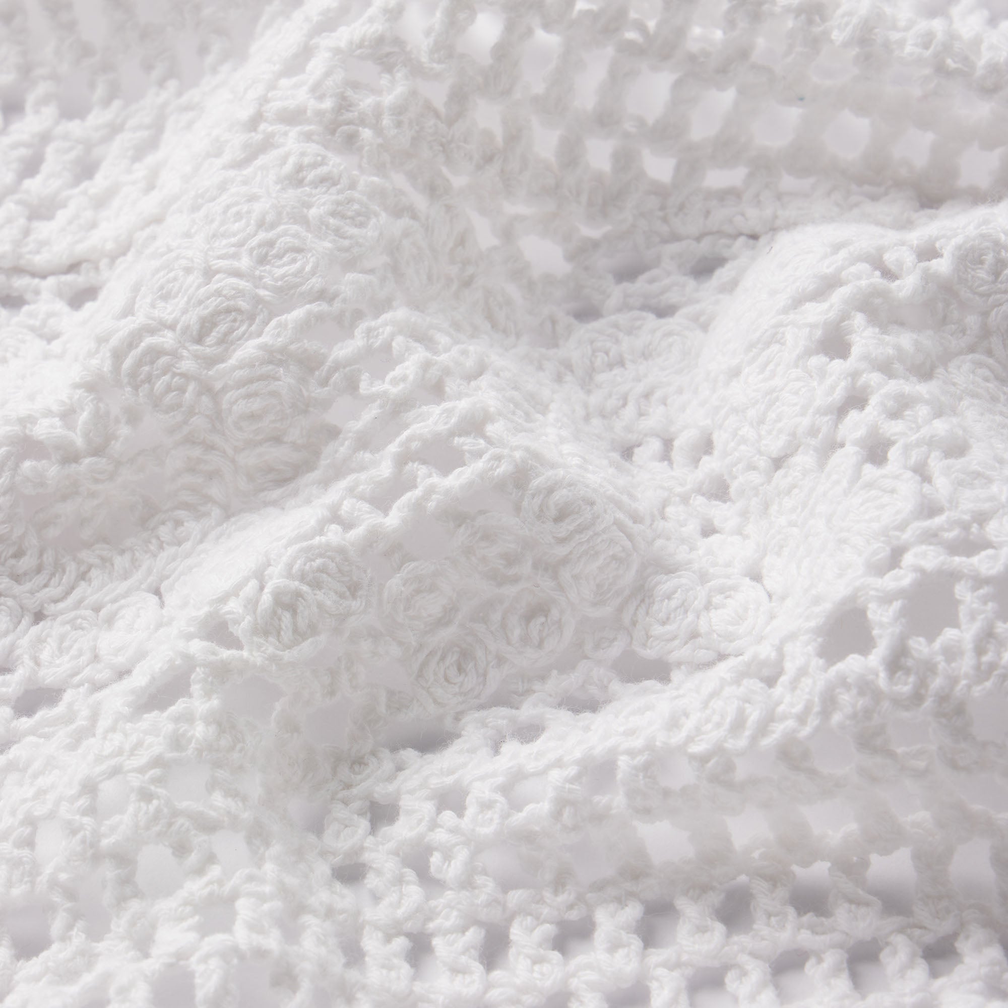 SWIM COVER-UPS CROCHET MINI TANK DRESS | SNOW