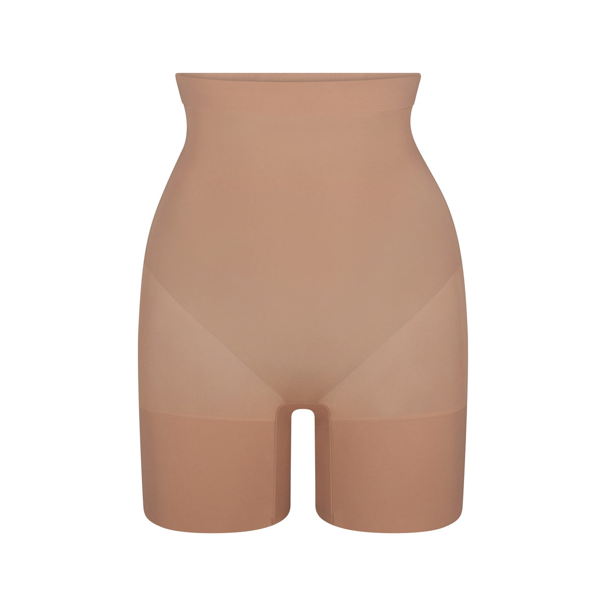 SHEER SEAMLESS HIGH-WAISTED MID THIGH SHORT | SIENNA