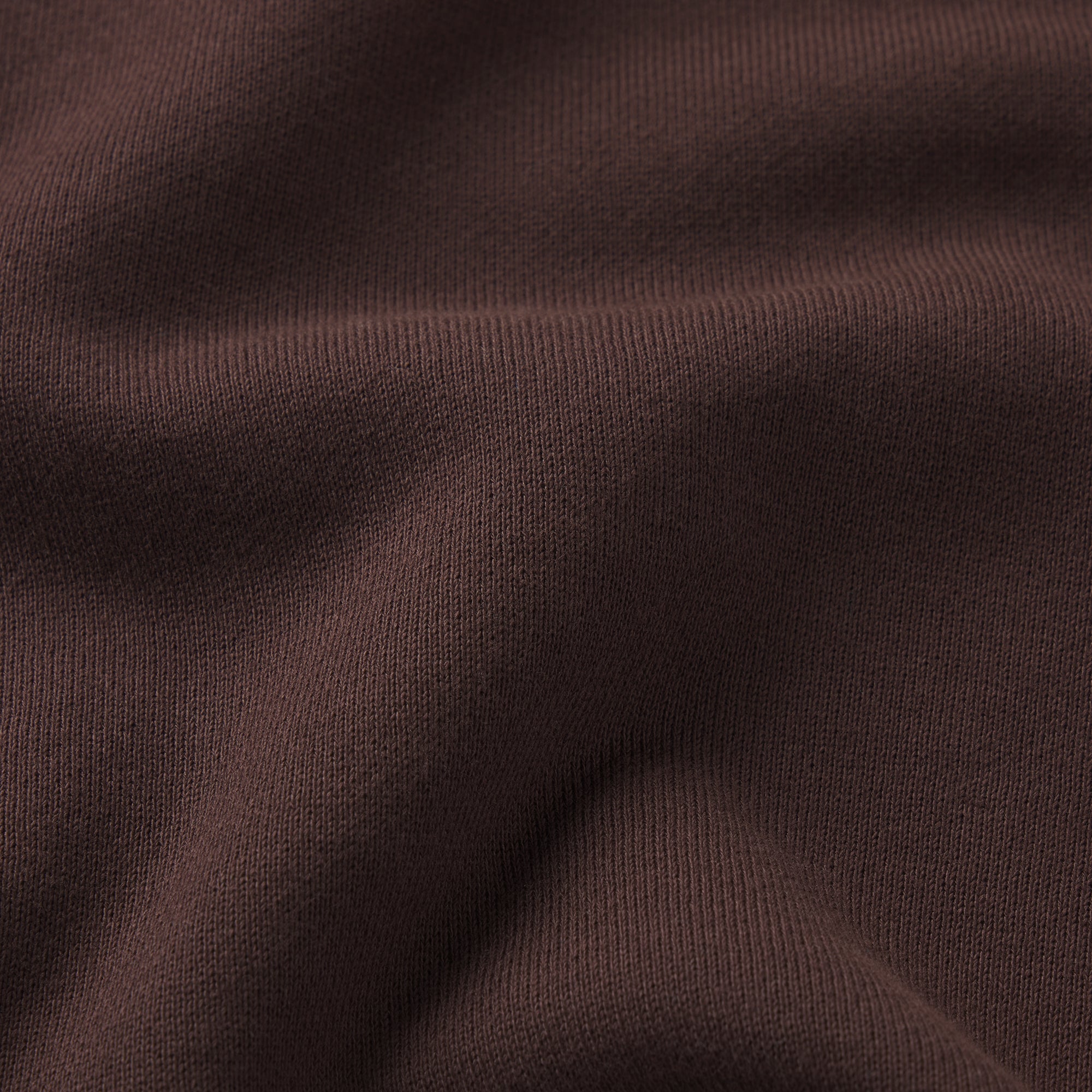 FRENCH TERRY RAW EDGE SHORT | ESPRESSO