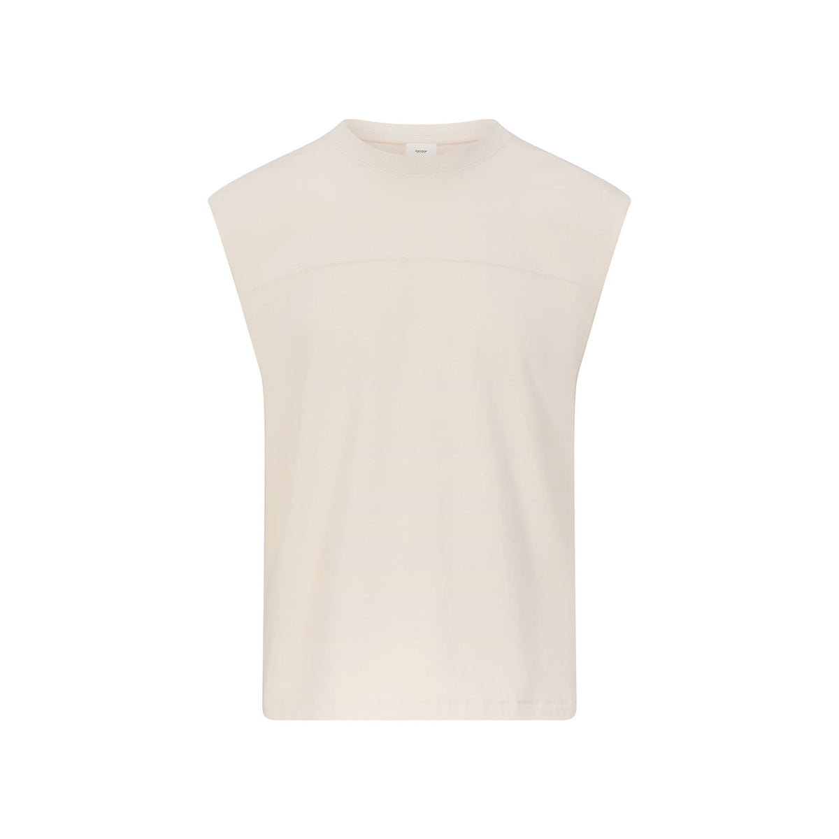 HEAVYWEIGHT COTTON MENS CROPPED MUSCLE TANK | BUFF