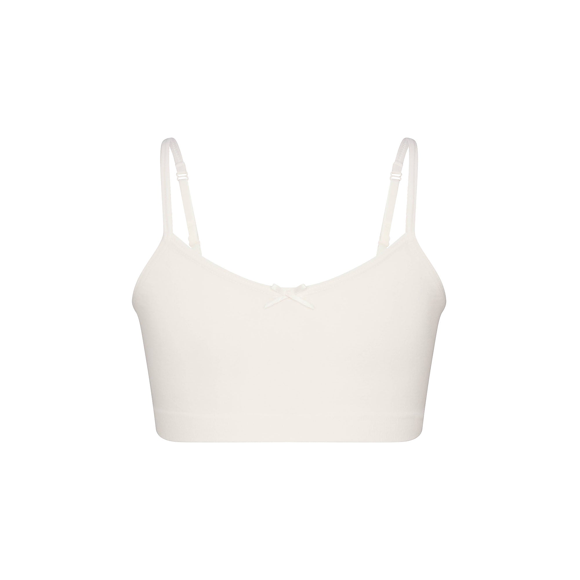 COTTON SEAMLESS JUNIORS BRALETTE 2-PACK | MARBLE AND BALLET