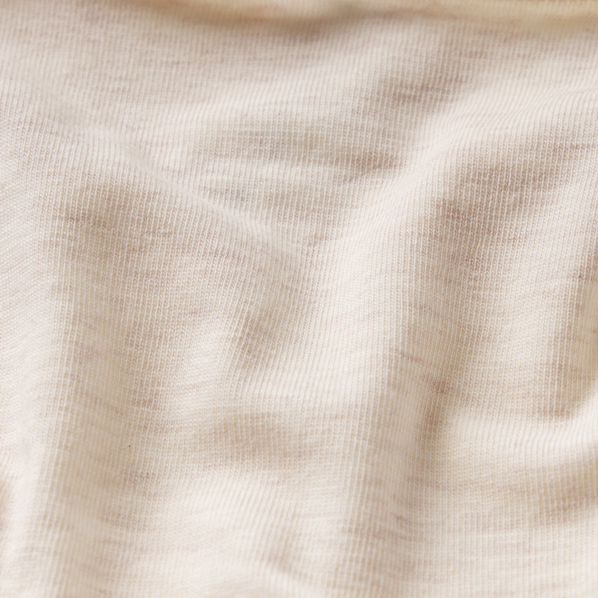 LIGHTWEIGHT COTTON STRING THONG | OATMEAL HEATHER