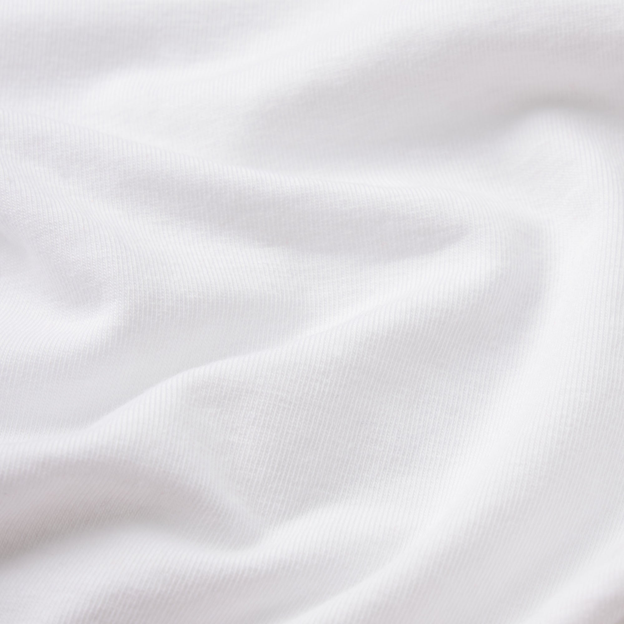 LIGHTWEIGHT COTTON LOGO PICOT THONG | SNOW
