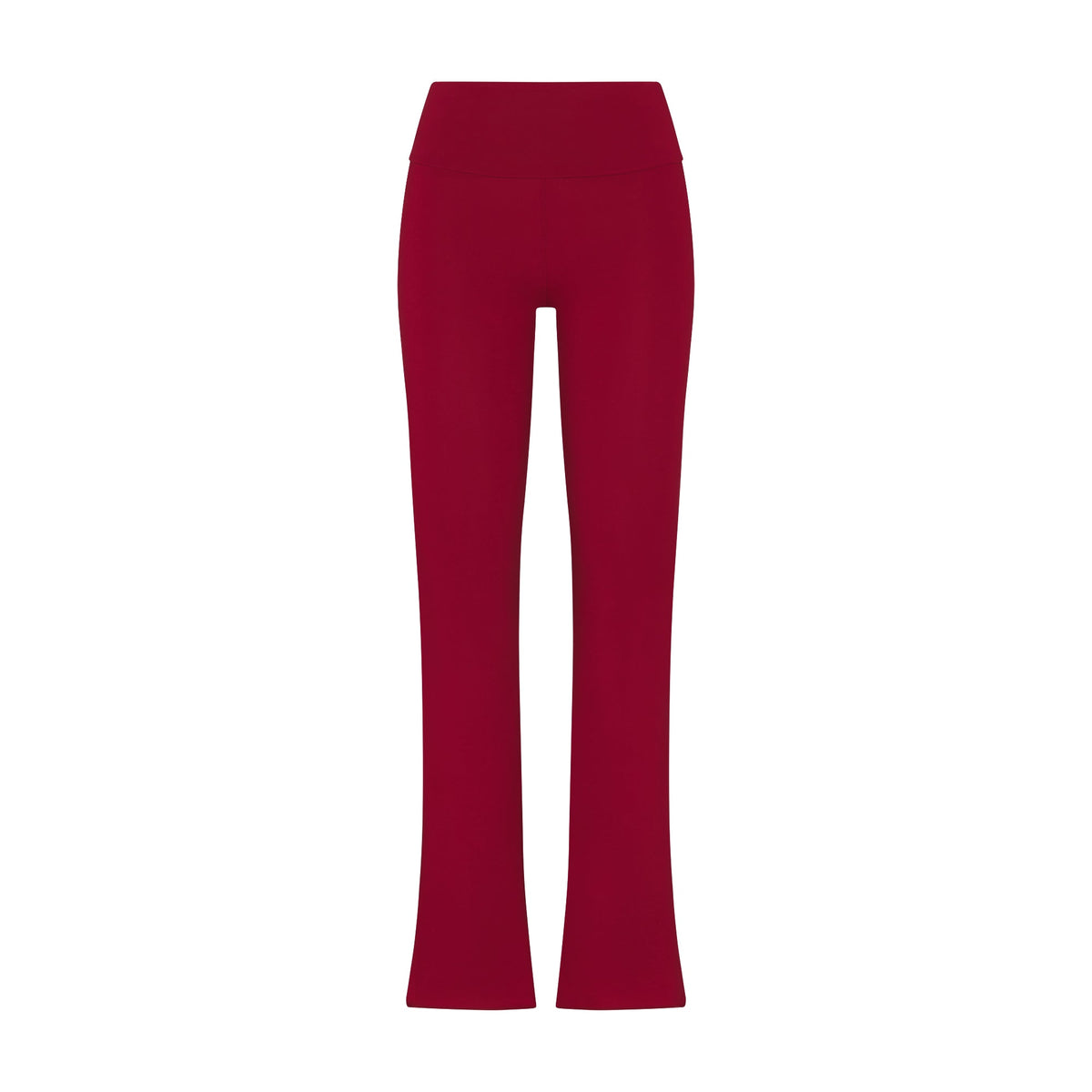 COTTON JERSEY FOLDOVER PANT | BRICK