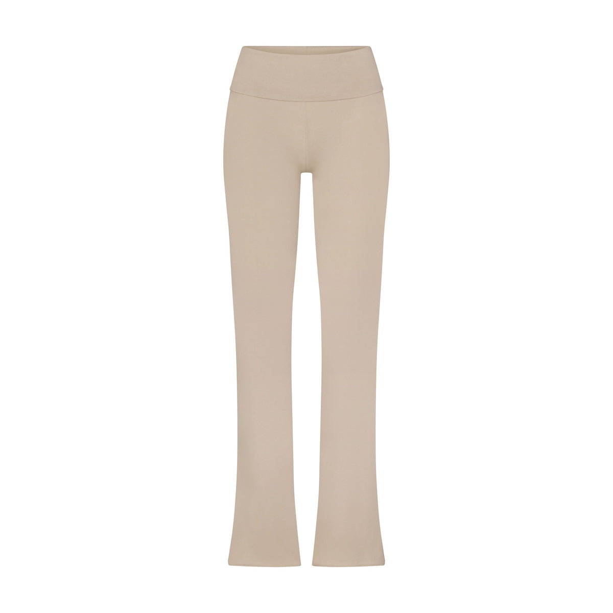 COTTON JERSEY FOLDOVER PANT | STONE