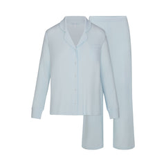 SOFT LOUNGE SLEEP SET | BABY BLUE